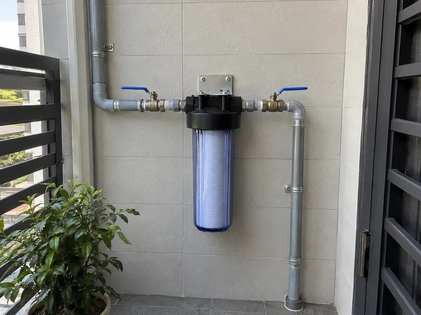 住宅進水處前置過濾設備及閥件